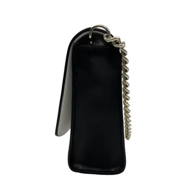 Pre-owned Kate Spade Beige White Pvc Handbag Shoulder Bag () In Multi