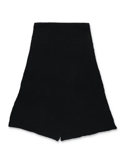 American Vintage East Wool-blend Scarf In Black