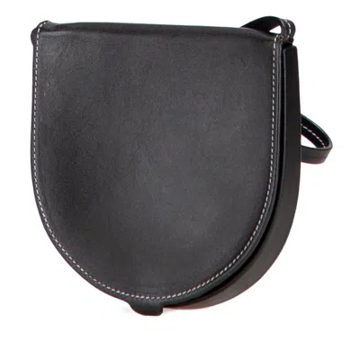 Pre-owned Loewe Black Leather Shoulder Bag ()