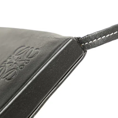 Pre-owned Loewe Black Leather Shoulder Bag ()