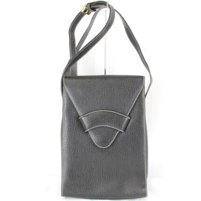 Pre-owned Loewe Black Leather Shoulder Bag ()