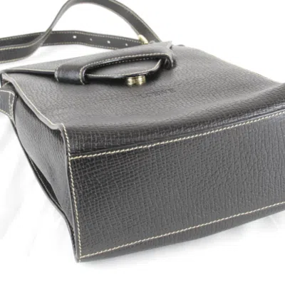 Pre-owned Loewe Black Leather Shoulder Bag ()