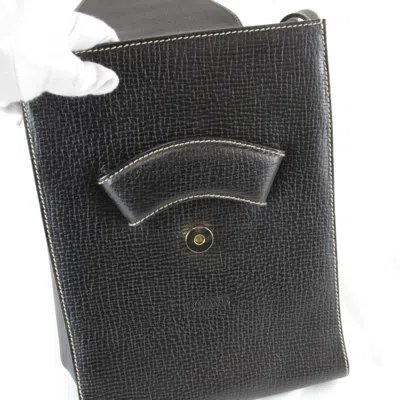 Pre-owned Loewe Black Leather Shoulder Bag ()