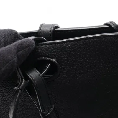 Pre-owned Loewe Black Leather Tote Bag ()