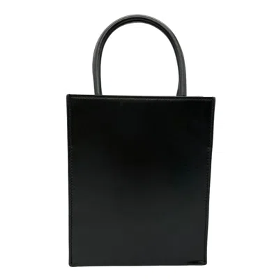 Pre-owned Loewe Black Leather Tote Bag ()