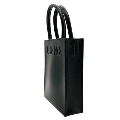 Pre-owned Loewe Black Leather Tote Bag ()