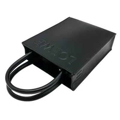 Pre-owned Loewe Black Leather Tote Bag ()
