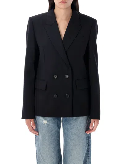 Anine Bing Evalyn Blazer In Black