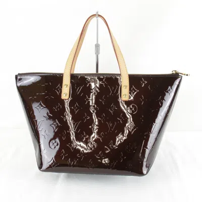 Pre-owned Louis Vuitton Amarante Wine Vernis Tote Bag ()