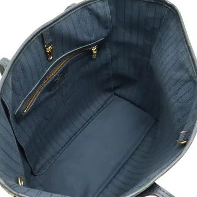 Pre-owned Louis Vuitton Ancre Navy Monogram Idylle Shoulder Bag Tote Bag () In Blue
