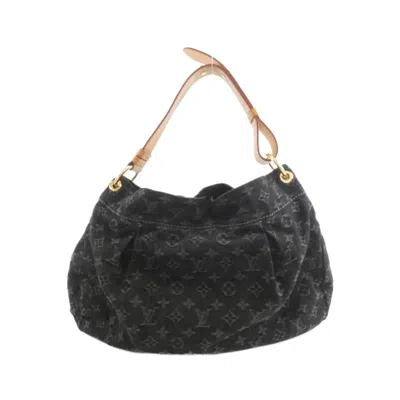 Pre-owned Louis Vuitton Black Monogram Denim Shoulder Bag ()