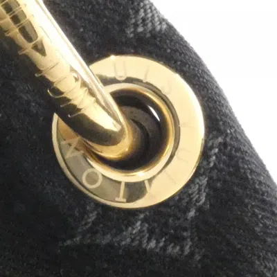 Pre-owned Louis Vuitton Black Monogram Denim Shoulder Bag ()