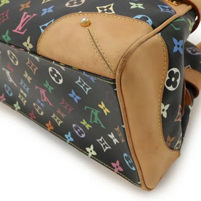 Pre-owned Louis Vuitton Black Multi-color Noir Monogram Multicolore Handbag Shoulder Bag ()