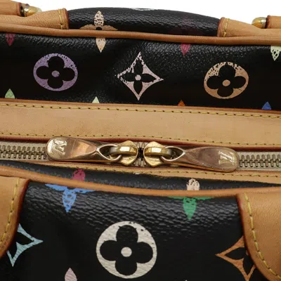 Pre-owned Louis Vuitton Black Multi-color Noir Monogram Multicolore Handbag Shoulder Bag ()