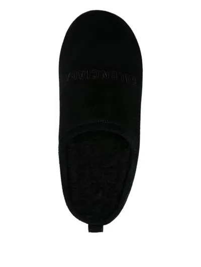 Balenciaga 55mm Alaska Slip-on Shoes In Black