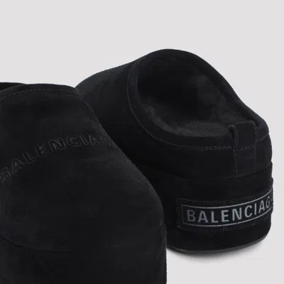 Balenciaga 55mm Alaska Slip-on Shoes In Black