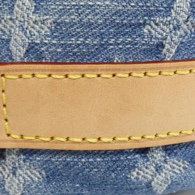 Pre-owned Louis Vuitton Blue Monogram Denim Shoulder Bag ()