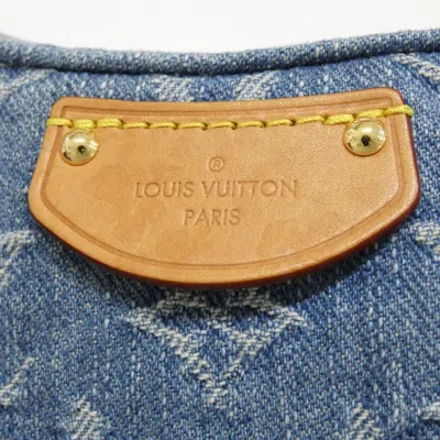 Pre-owned Louis Vuitton Blue Monogram Denim Shoulder Bag ()