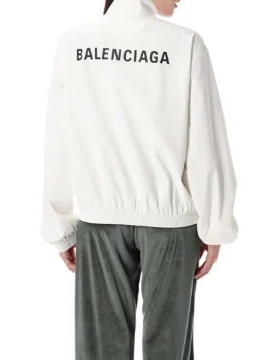 Balenciaga Tracksuit Jacket In White