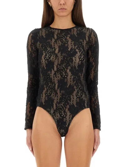Zimmermann Lace Body In Black