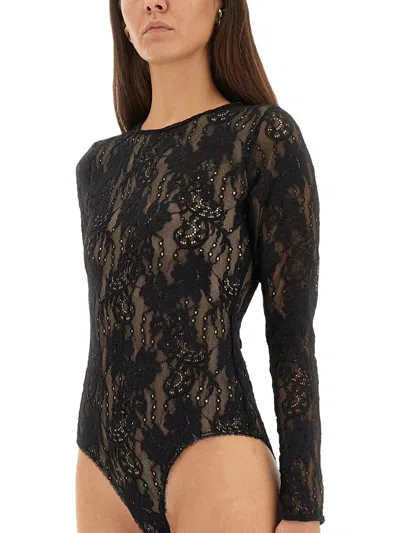 Zimmermann Lace Body In Black