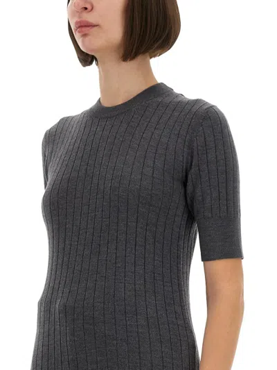 Bottega Veneta Wool Jersey In Gray