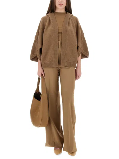 Max Mara Cardigan "vals" In Brown