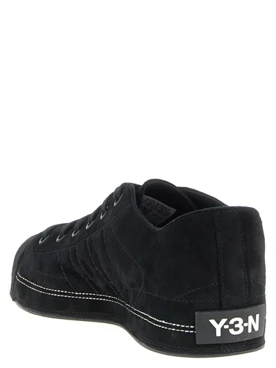 Y-3 X Nbhd Capsule Nizzastar Lo Sneakers In Black