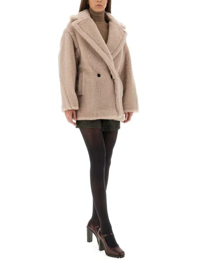 Max Mara Teddy Bear Coat "olga" In Gray