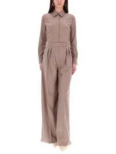 Max Mara Shirt "thebaid" In Brown