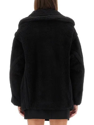 Max Mara Teddy Bear Coat "olga" In Black