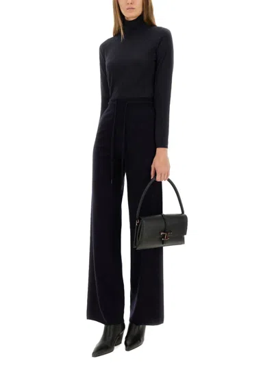 Max Mara Turtleneck Sweater "meana" In Black