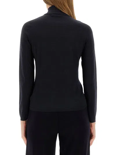 Max Mara Turtleneck Sweater "meana" In Black