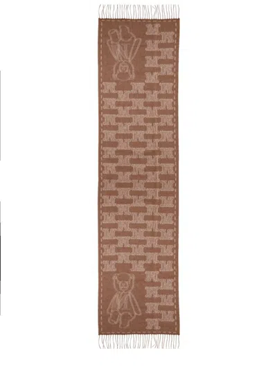 Max Mara Cashmere Scarf In Brown