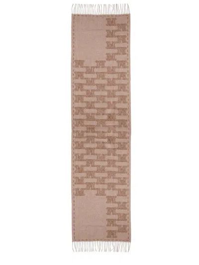 Max Mara Cashmere Scarf In Brown