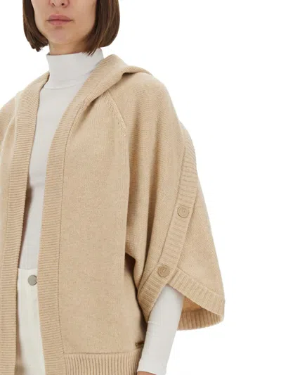 Max Mara Cardigan "vals" In Neutral