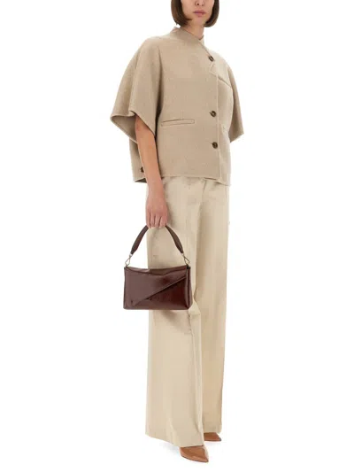 Max Mara Coat "andalo" In Neutral