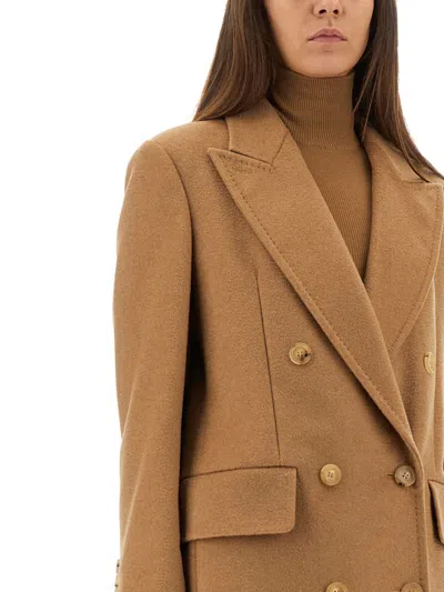 Max Mara Camel Hair "what" Coat In Neutral