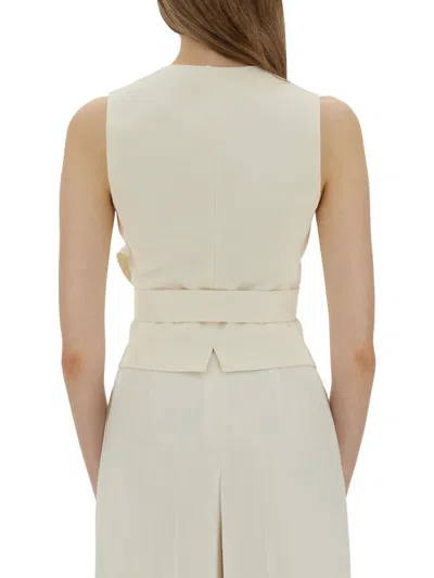Max Mara "zampa" Vest In Sand