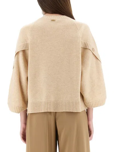 Max Mara Ampex Shirt In Neutral