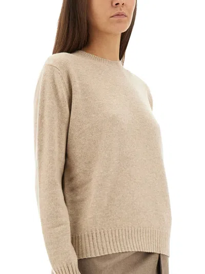 Max Mara Cashmere "cinema" Sweater In Neutral