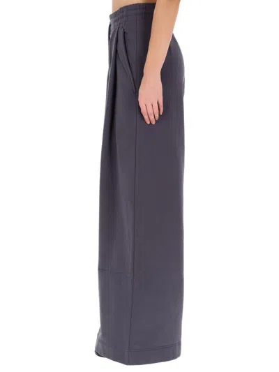 Dries Van Noten Drawstring Casual Pants In Gray