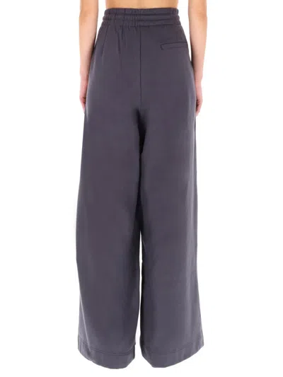 Dries Van Noten Drawstring Casual Pants In Gray
