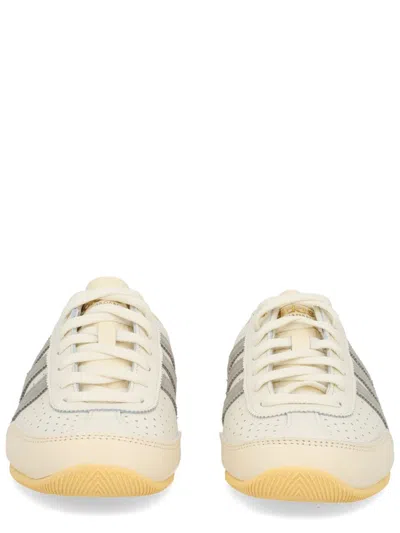 Adidas Originals Japan Decon W Perforated Suede-trimmed Leather Sneakers In Animal Print