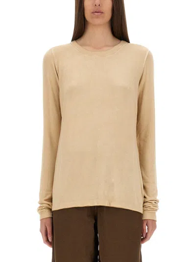 Uma Wang T-shirt "tata" In Neutral