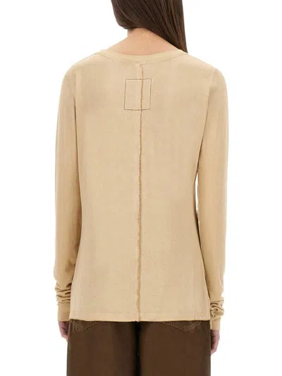 Uma Wang T-shirt "tata" In Neutral