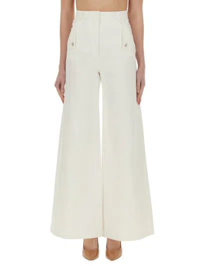 Max Mara Wide Pant "mindfulness" In White