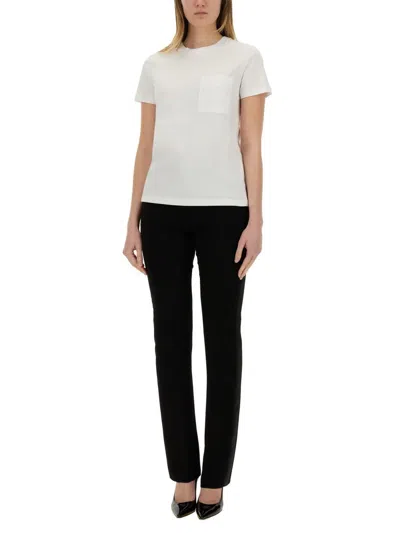 Max Mara "papaya" T-shirt In White