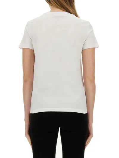 Max Mara "papaya" T-shirt In White