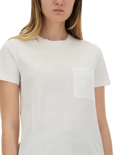 Max Mara "papaya" T-shirt In White